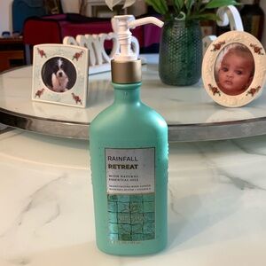 Bath and and Body Works Rainfall Retreat moisturizing body lotion.